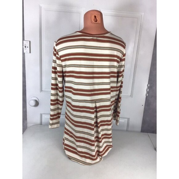 Sahalie Stripe Blouse Womens Large - Picture 5 of 6